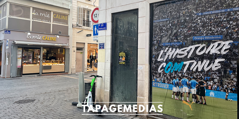 puma-et-olympique-de-marseille-campagne-affichage-libre-et-sauvage-a-marseille-affichage-urbain-tapage-medias