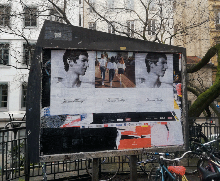 americanvintage-affichage-sauvage-tapage-medias-guerilla-marketing-paris