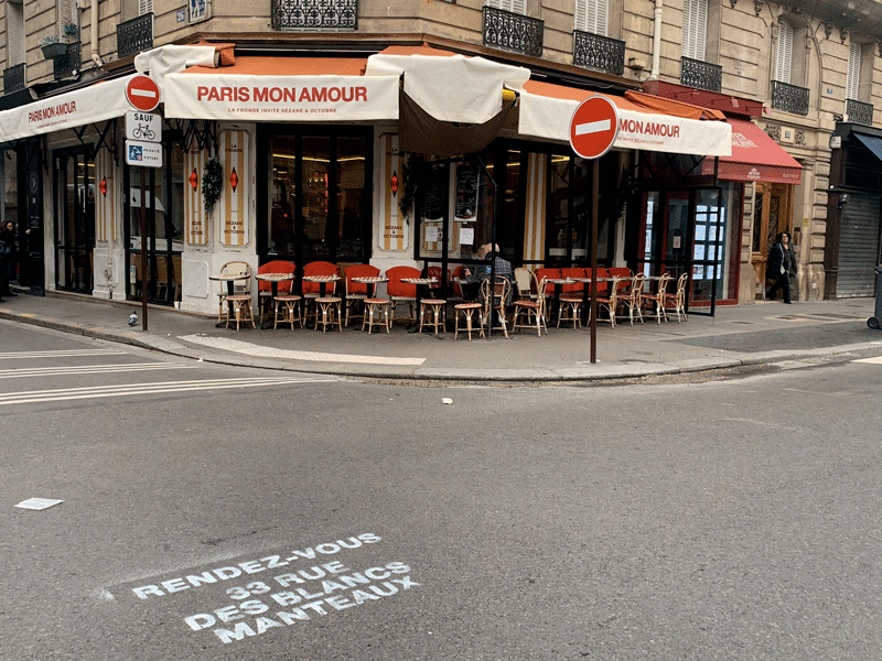 Sézane-clean-tag-tapage-medias-guerilla-marketing-paris